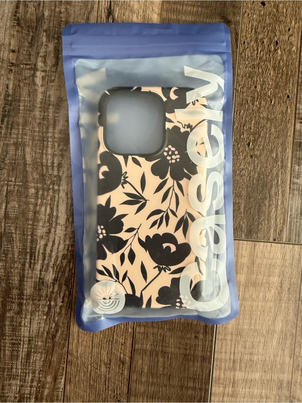 Casely Floral Black on Cream Protective Phone Case